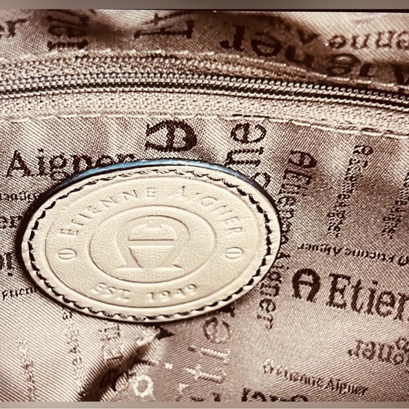 ETIENNE AIGNER Top Handle Designer Satchel - Picture 3 of 6